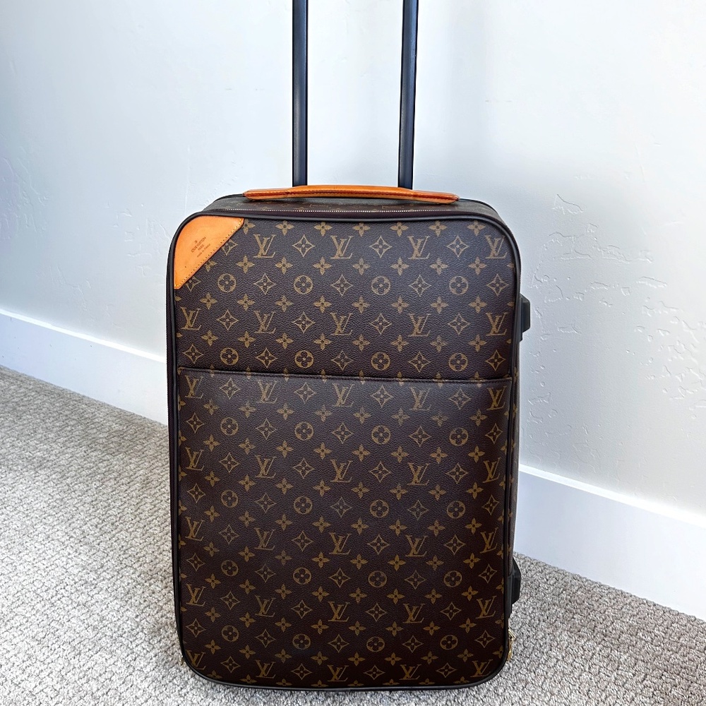 Louis Vuitton Monogram Pegase 60 Rolling Luggage